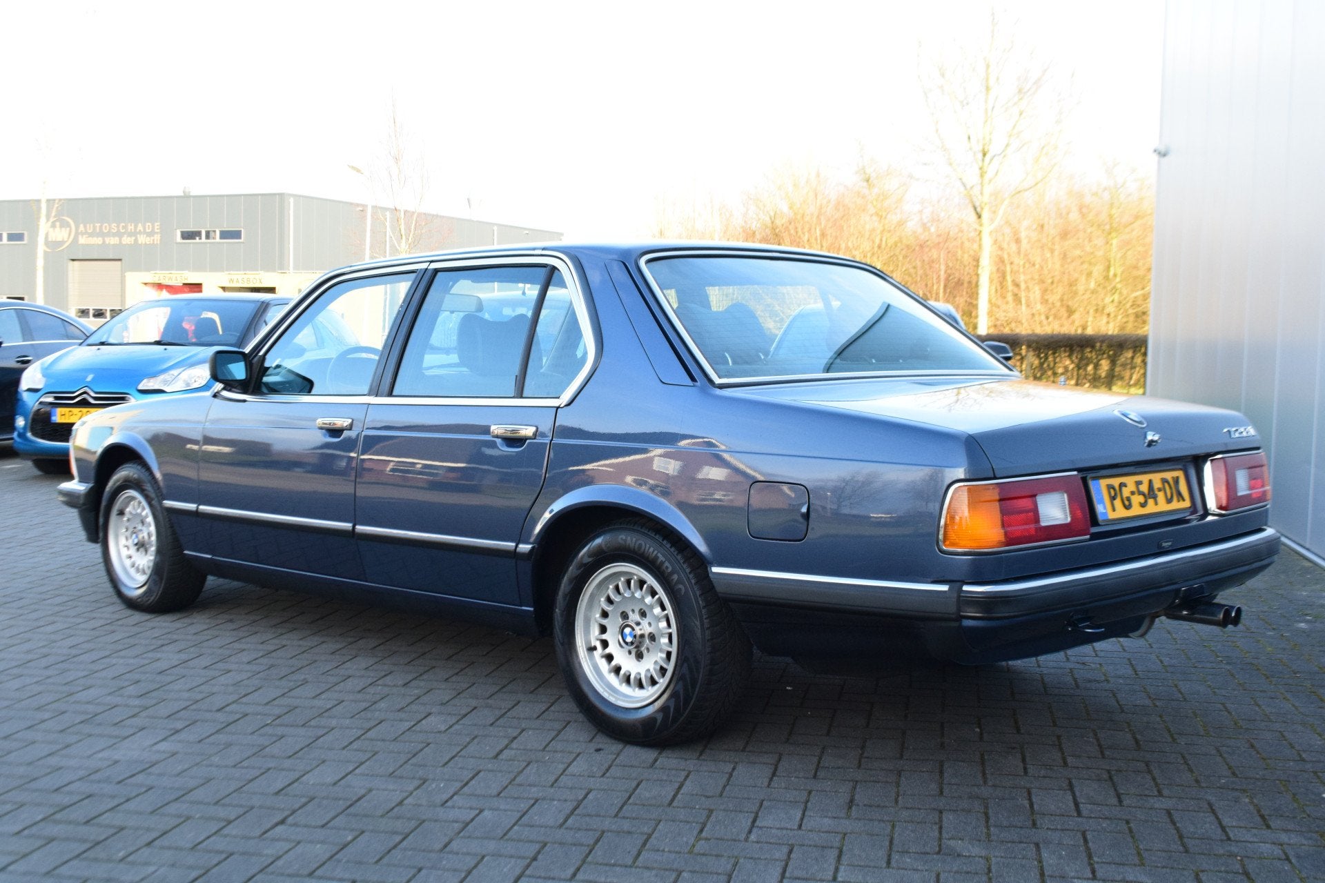 BMW 7 Serie 728i Automaat Arktisblau-Metallic (bj 1986), foto 7