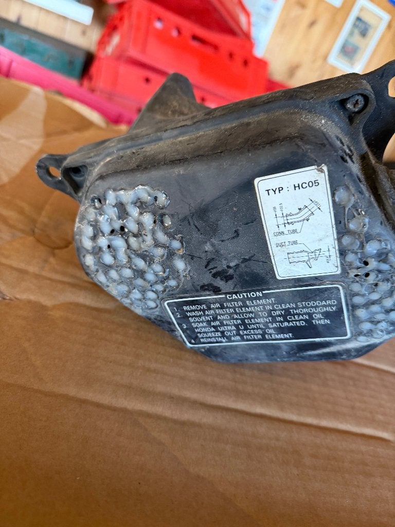 Honda MBX NSR MCX luchtfilterbox, Ophalen of Verzenden, Gebruikt, Overige typen, Honda