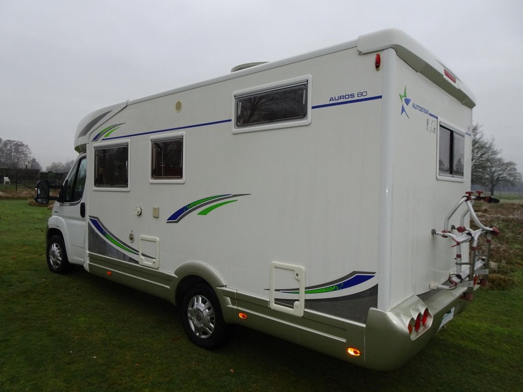 Fijne Autostar Auros 80, Caravans en Kamperen, Ringverwarming, Fiat, Kluisje, Afzuigkap