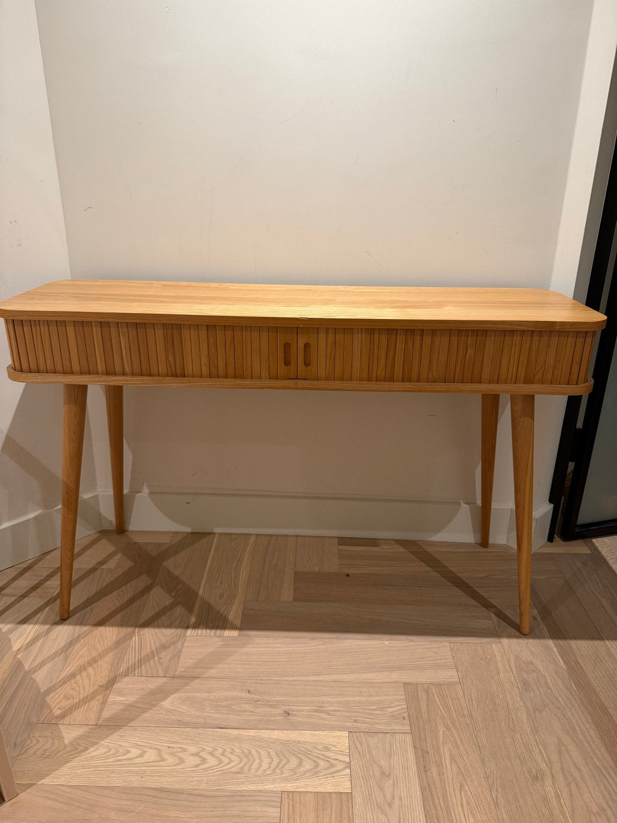 John Lewis Grayson Console Tafel - Eikenhout, Gebruikt, Eikenhout, Minder dan 50 cm, Ophalen of Verzenden
