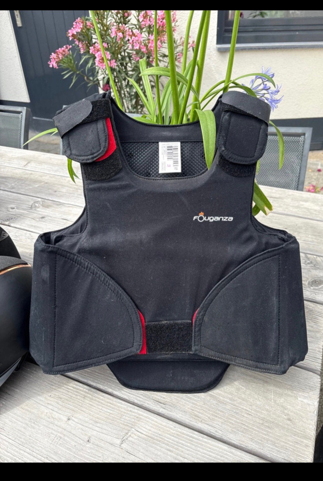 Fouganza bodyprotector 12-14 jaar, Ophalen of Verzenden, Gebruikt, Springen