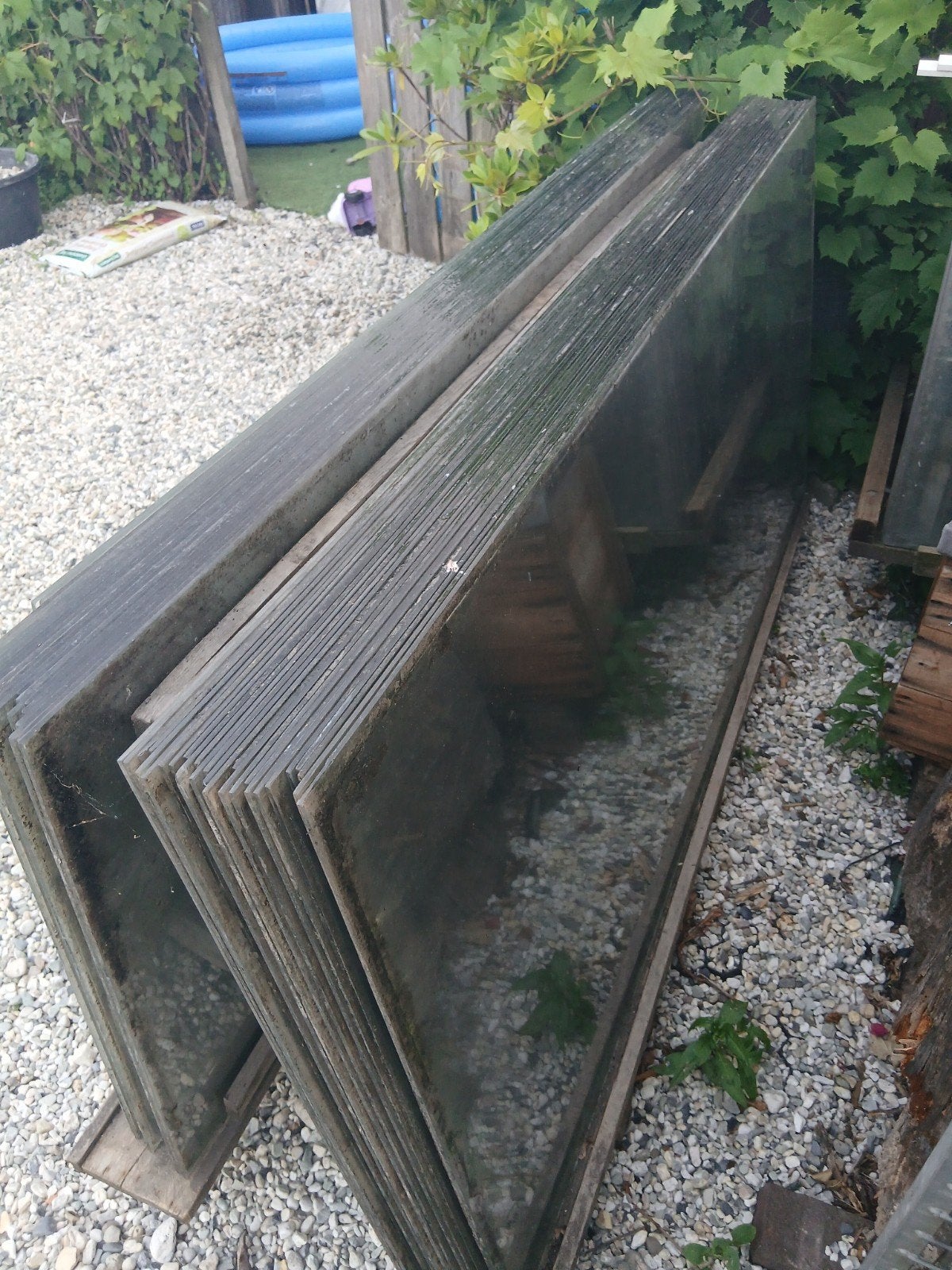 glas panelen, Ophalen, Glasplaat, 160 cm of meer
