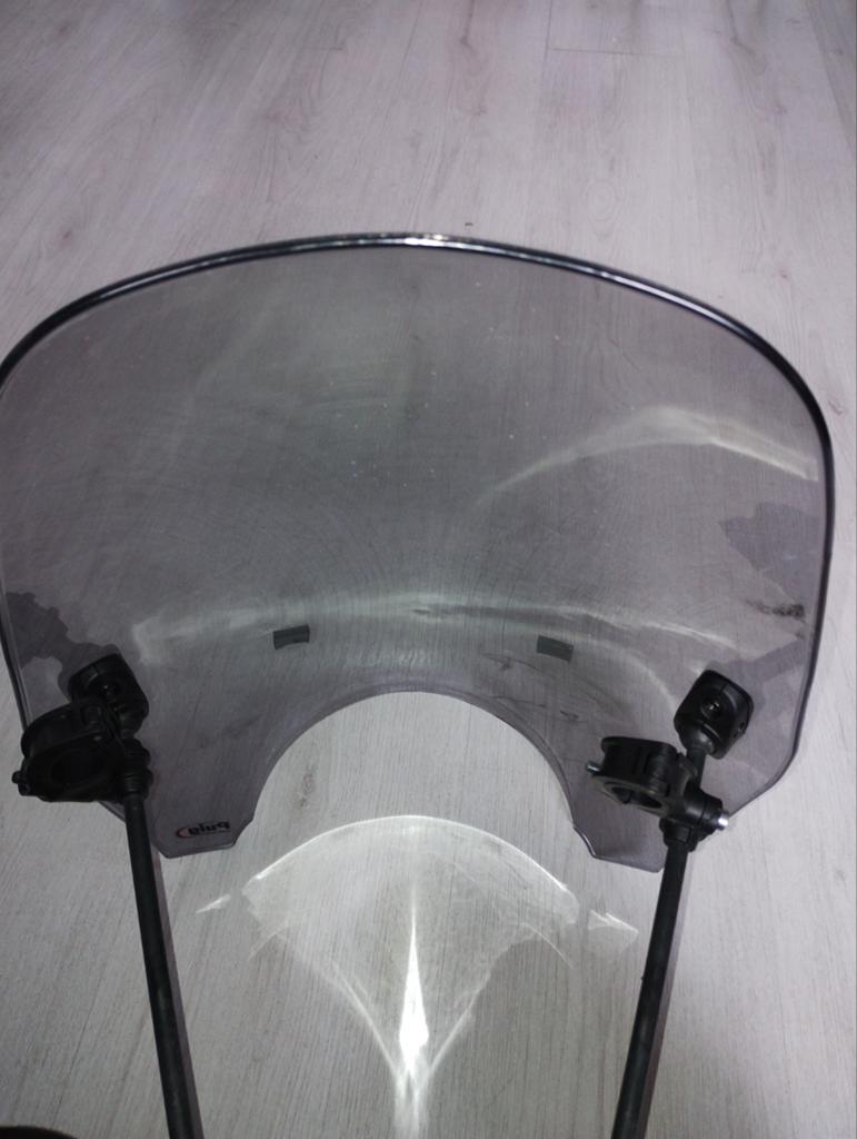 Universeel windscherm motorfiets, Motoren, Accessoires | Overige, Ophalen of Verzenden