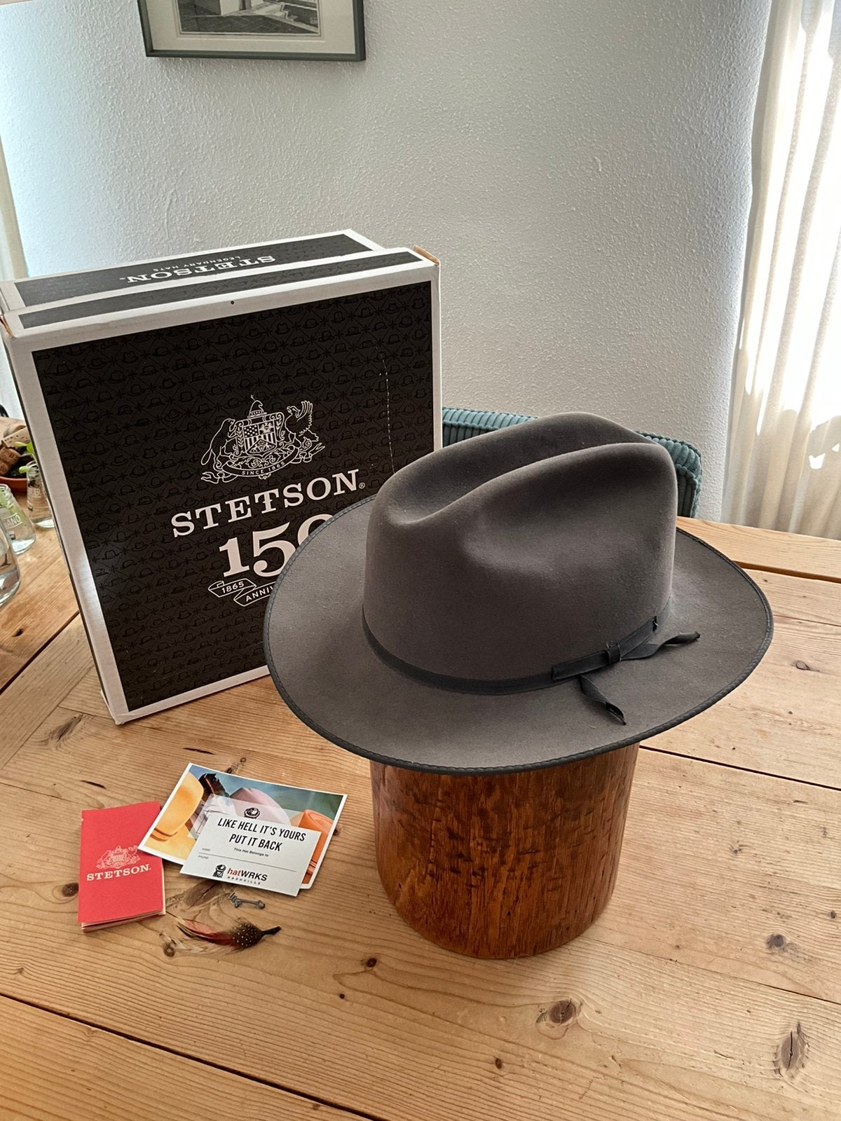 Stetson Open Road, Royal Deluxe, 7 5/8, XXL, Kleding | Heren, Hoeden en Petten, Ophalen, 60 cm (XL, 7½ inch) of meer, Stetson