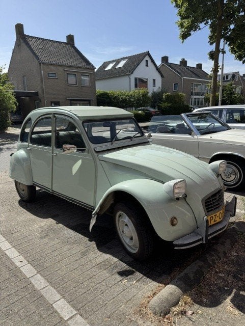 Citroën 2CV uit 1980 kleur Vert Jade in uitstekende staat, Stof, 2CV, Handgeschakeld, Sedan