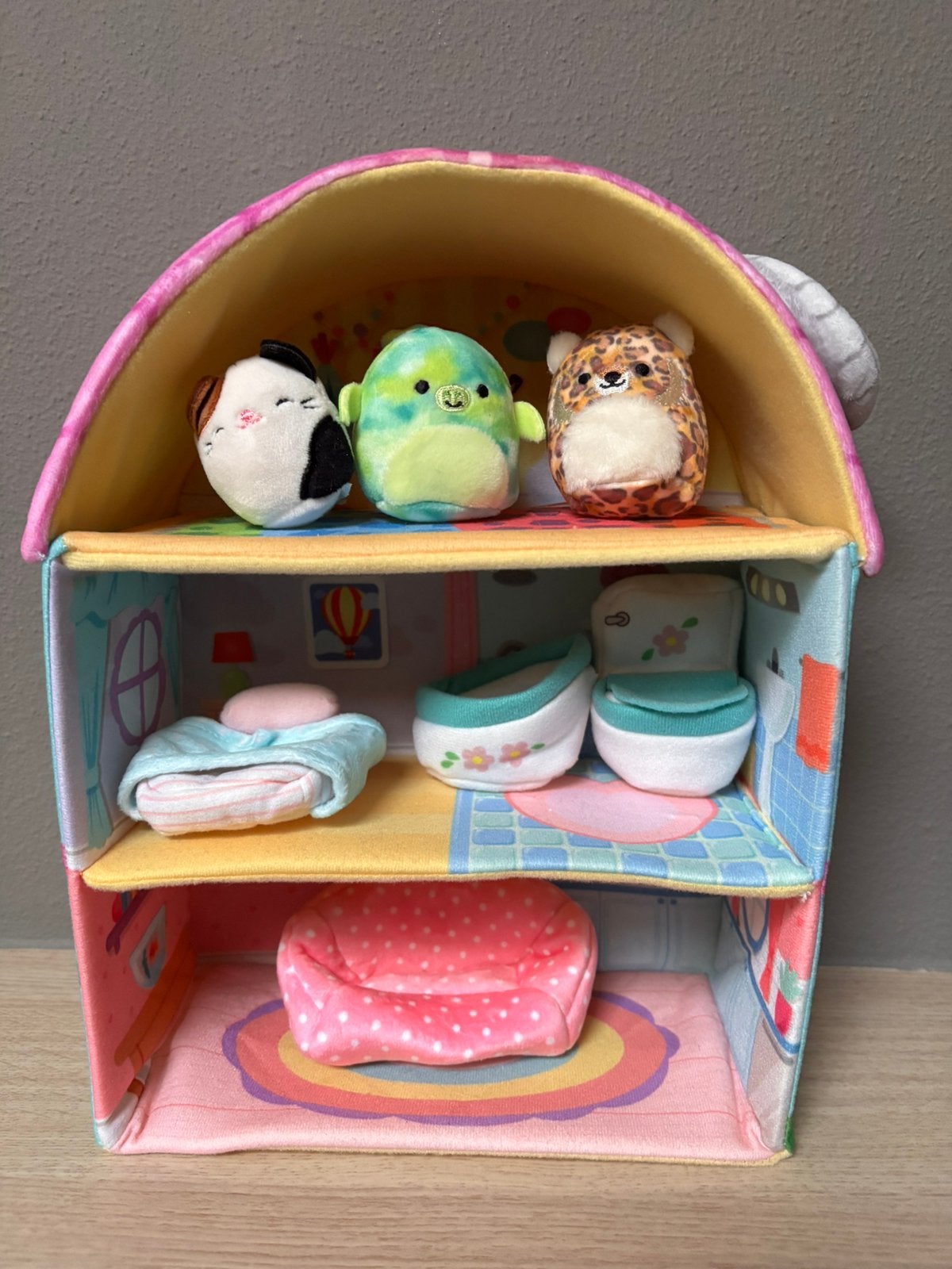 Squishville huis, Ophalen of Verzenden, Zo goed als nieuw, Poppenhuis