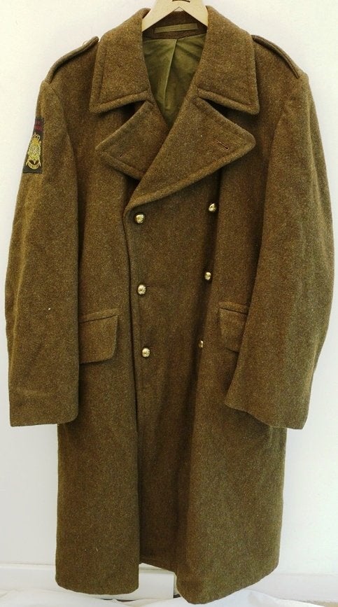 Overjas, Uniform VT, Korps Mariniers, maat 46, KM, 1950s.(1), Ophalen of Verzenden, Marine, Nederland, Kleding of Schoenen
