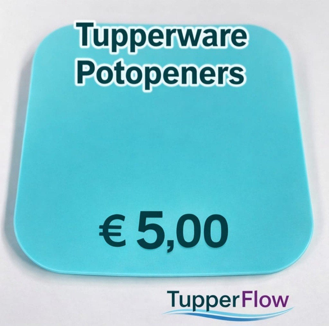 TUPPERWARE Anti-slip lapje silicone Potopener Panonderzetter, Ophalen of Verzenden, Nieuw, Overige typen