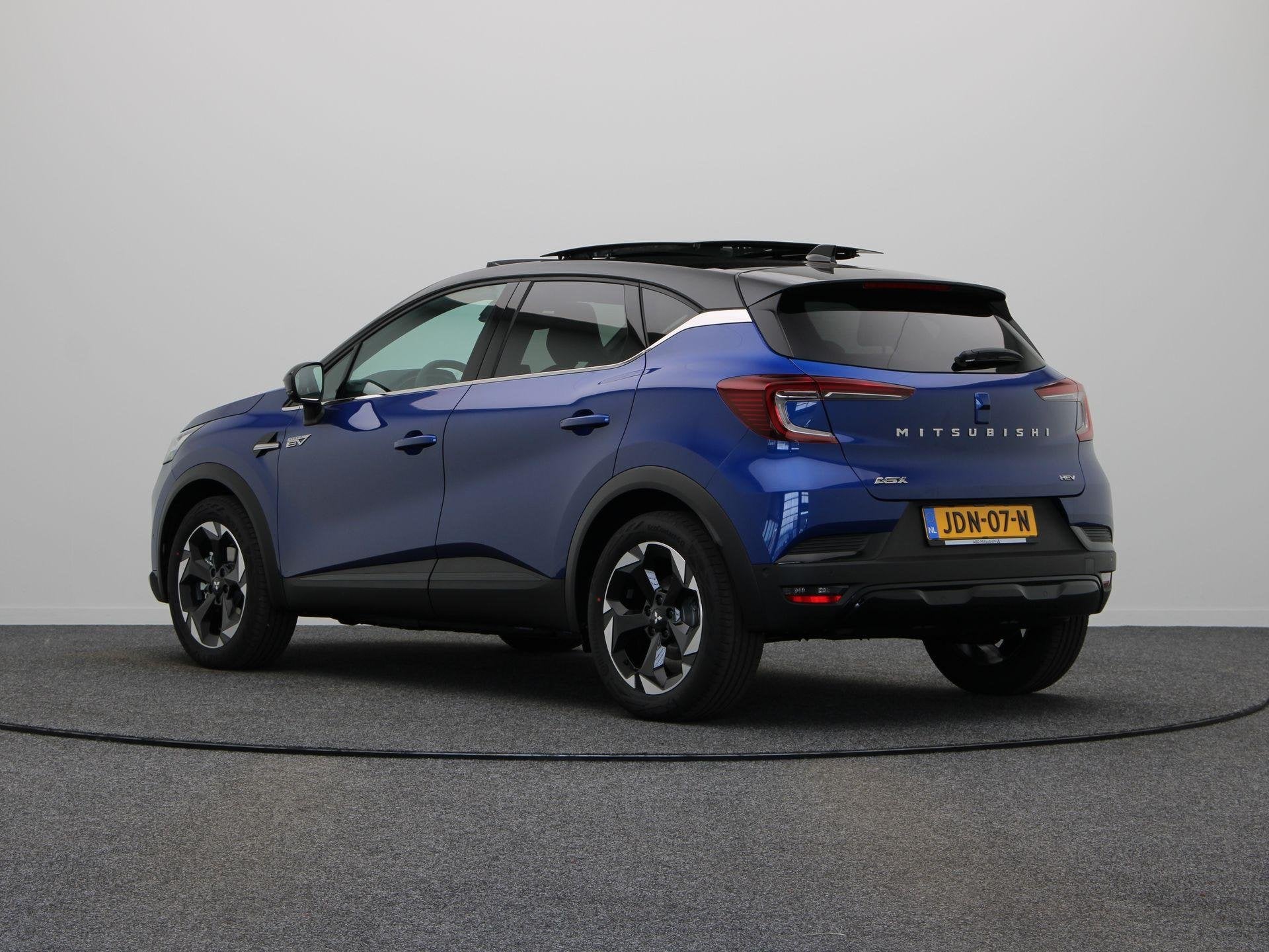 Mitsubishi ASX 160pk HEV AT Instyle | Panorama dak | Leder |, Auto's, Mitsubishi, Euro 6, 4 cilinders, 23 km/l, Bedrijf