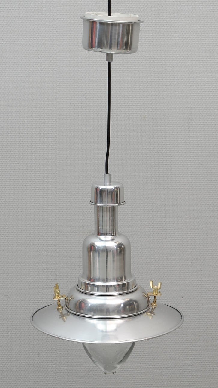 IKEA Ottava hanglamp - Aluminium design, Ophalen, Gebruikt, Modern, Industrieel, E27 (groot)