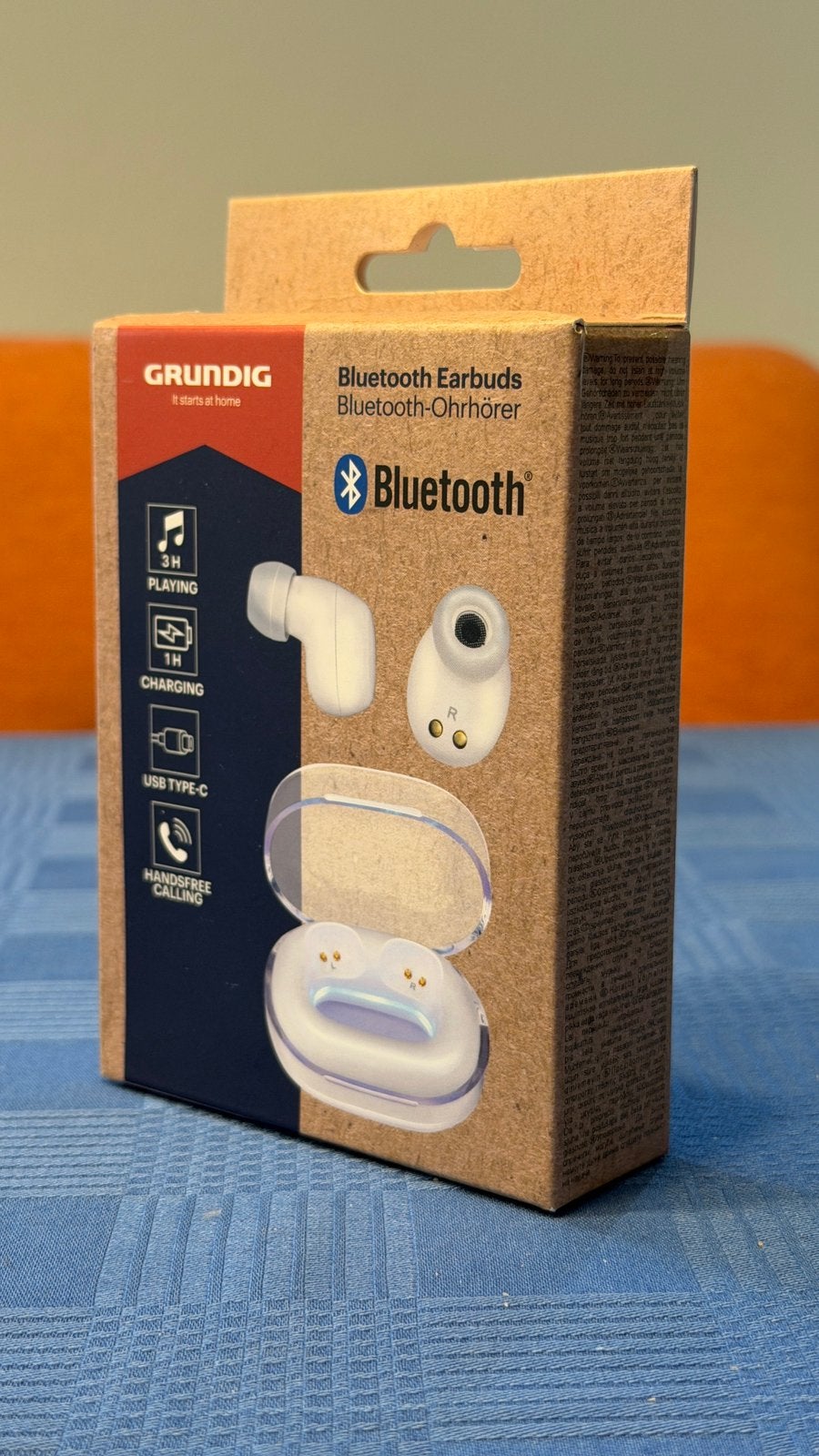 Grundig Bluetooth Oordopjes NIEUW, Ophalen of Verzenden, Zo goed als nieuw, Bluetooth