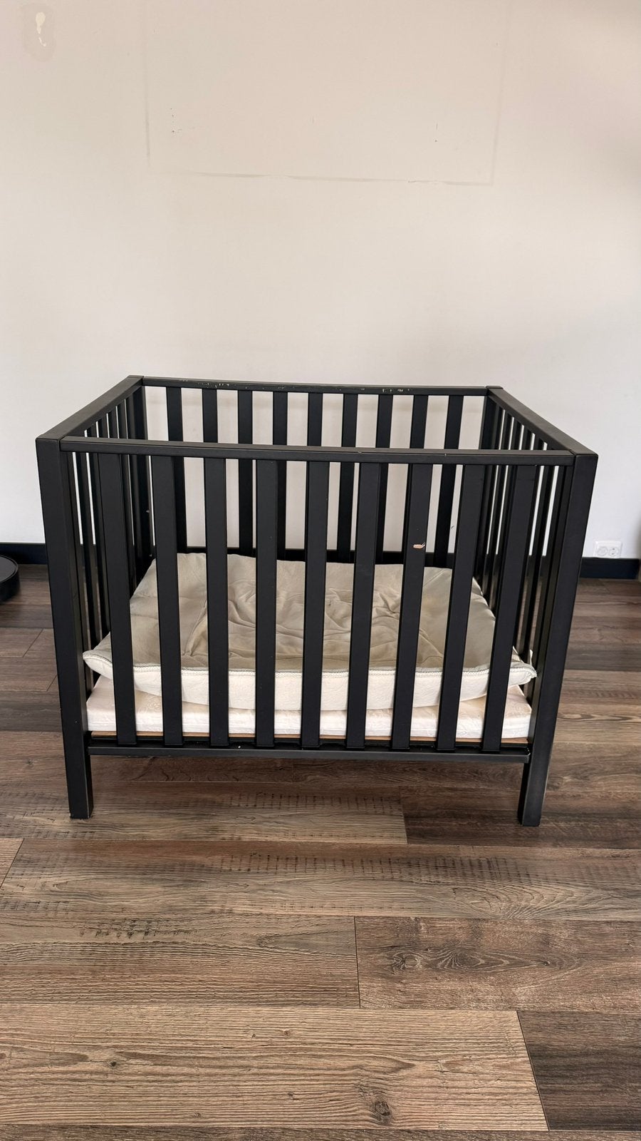 Zwarte box, Kinderen en Baby's, Ophalen, Gebruikt, Rechthoekig, Boxkleed