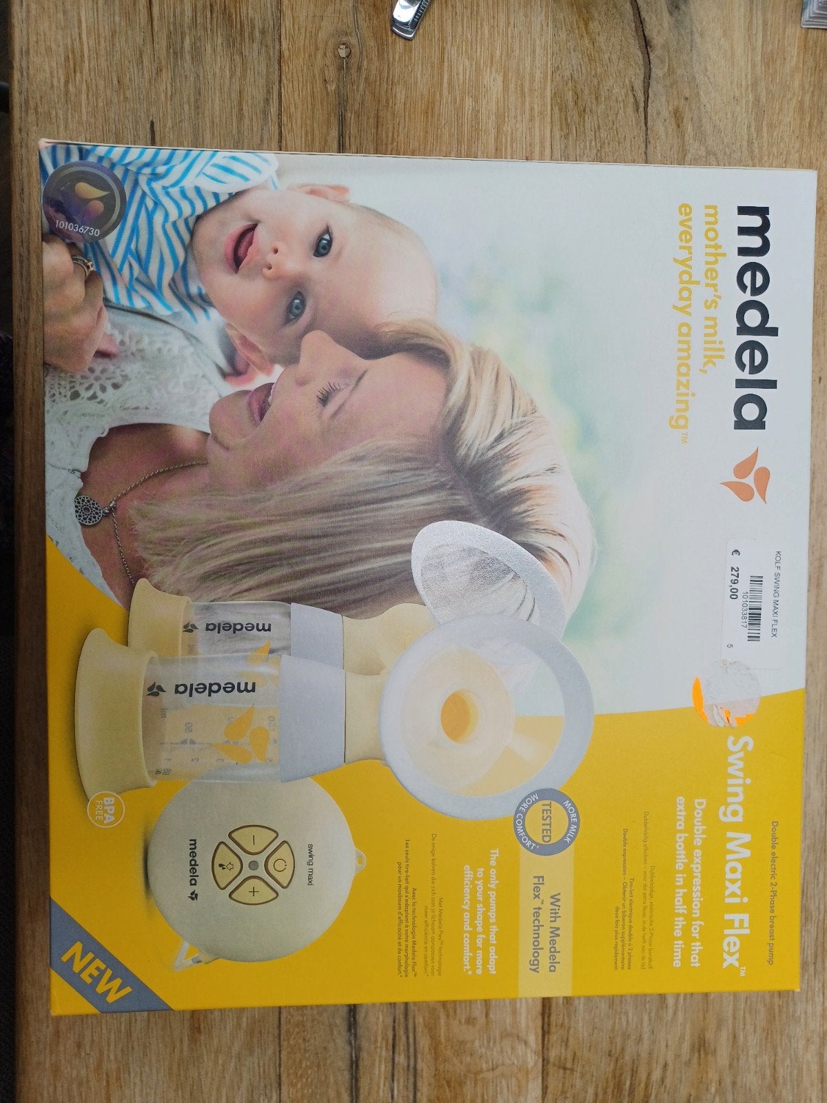 Medela Swing Maxi Flex dubbele elektrische borstkolf, Ophalen of Verzenden, Zo goed als nieuw