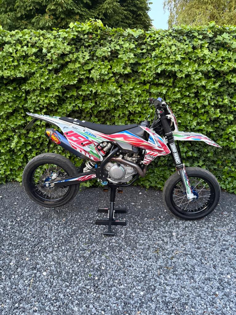 Ktm EXC 450 Sixdays 2017, Supermoto / Enduro, 108 uur!, Ophalen, Zo goed als nieuw