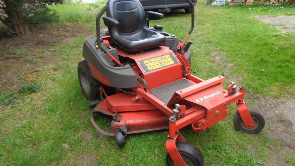 zware snapper zero turn maaier 27 pk 2 cilinder, Ophalen, Gebruikt, Elektrische starter, Nederland