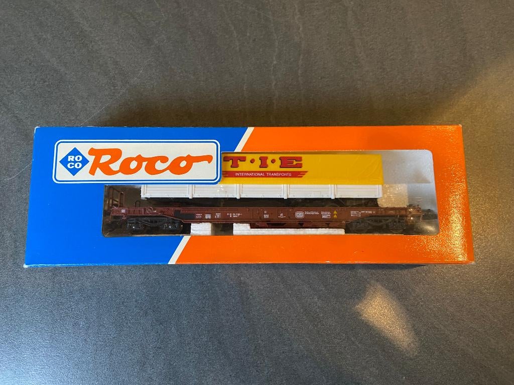 Roco 46362 SJ TIE in nette staat, Hobby en Vrije tijd, Modeltreinen | H0, Gelijkstroom, Wagon, Ophalen of Verzenden, Zo goed als nieuw