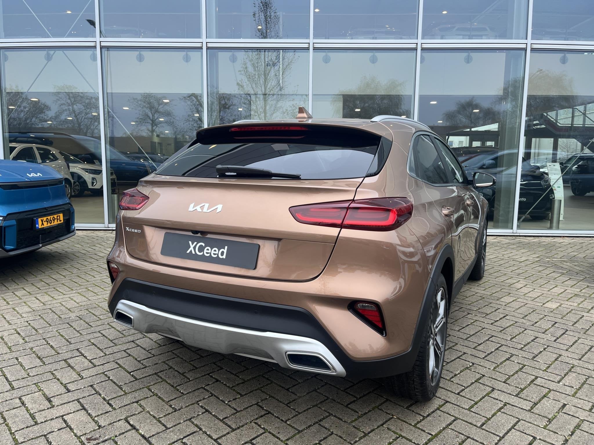 Kia XCeed 1.0 T-GDi DynamicPlusLine keyless | stoel/stuur ve, Auto's, Automatische klimaatregeling, Gebruikt, Euro 6, Bruin