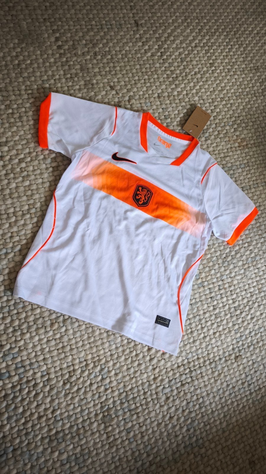 Nieuw Nike Oranje KNVB Thuisshirt - kind Maat 28 (152), Ophalen of Verzenden, Nieuw, Nike, Jongen of Meisje