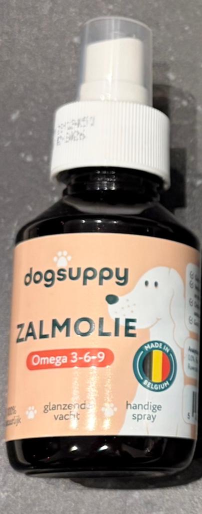 Dogsuppy zalmolie, Ophalen of Verzenden, Hond