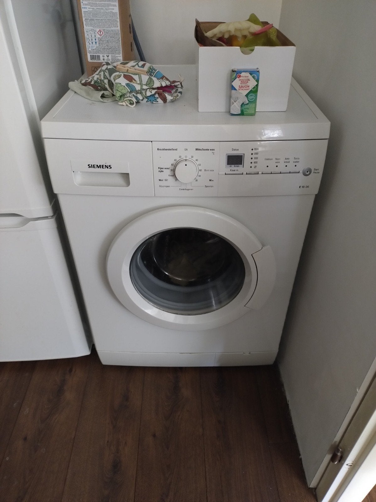 Siemens wasmachine in zeer goede staat., Ophalen, Zo goed als nieuw, 85 tot 90 cm, 1200 tot 1600 toeren