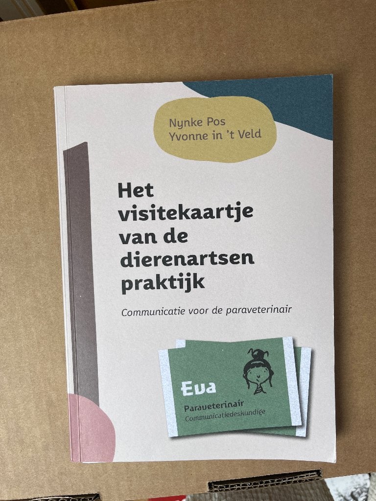 Visitekaartje van de dierenartsenpraktijk, Ophalen of Verzenden, Zo goed als nieuw, MBO, Beta
