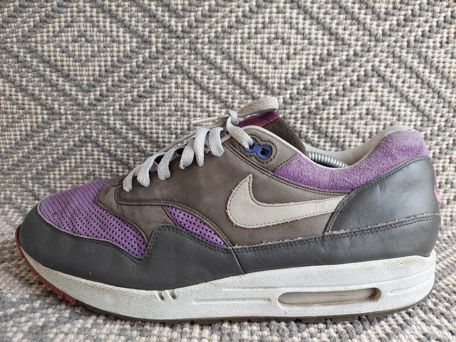 Nike air max 1 premium varsity purple 46, Overige kleuren, Nike, Ophalen of Verzenden, Sneakers of Gympen