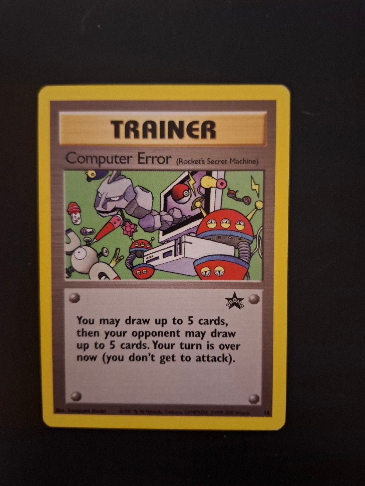 Computer Error #16 Pokemon Promo Kaart, Ophalen of Verzenden