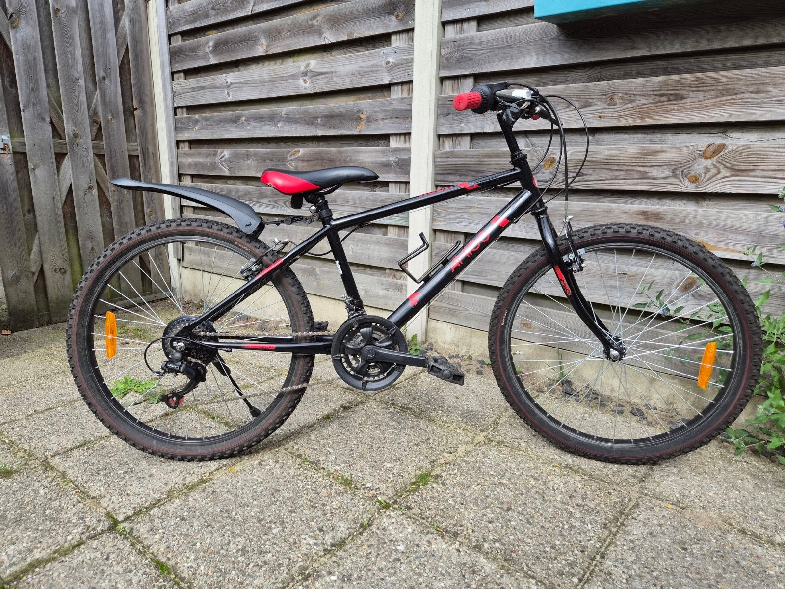 leuke crossfiets, 24 inch of meer, Gebruikt, Staal, Velgrem