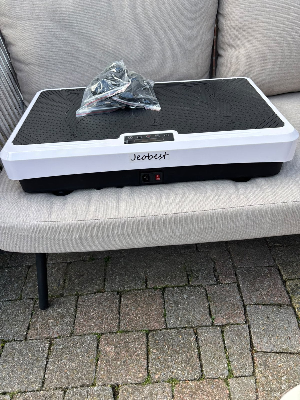 Jeobest Trilplaat - Zo goed als nieuw, Ophalen, Kunststof, Trilplaat, Armen