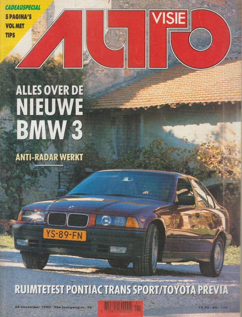 Testen van BMW E36 ( Compact - M3 ) in Autovisie e.a., Gelezen, Ophalen of Verzenden, BMW, Autovisie