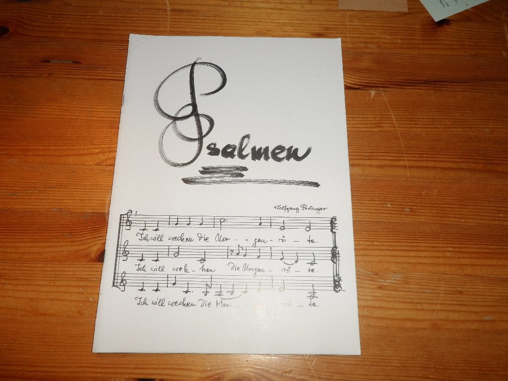 Psalmen - furlinger / mugglin / schubert / quak / klein, Koor, Gebruikt, Overige soorten, Ophalen of Verzenden