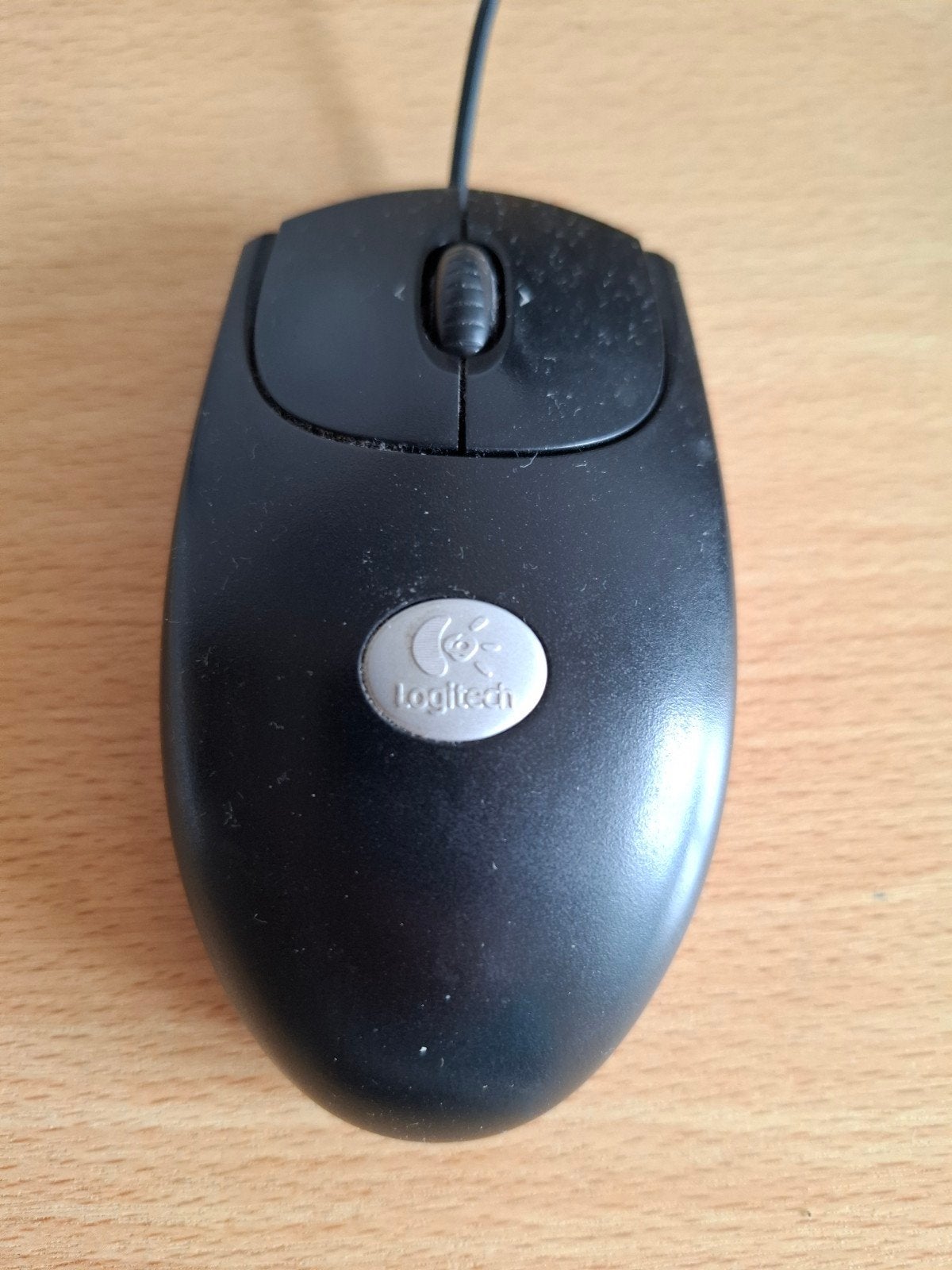 Logitech computermuis, Computers en Software, Muizen, Muis, Gebruikt, ‘LOGITECH’, Ophalen of Verzenden