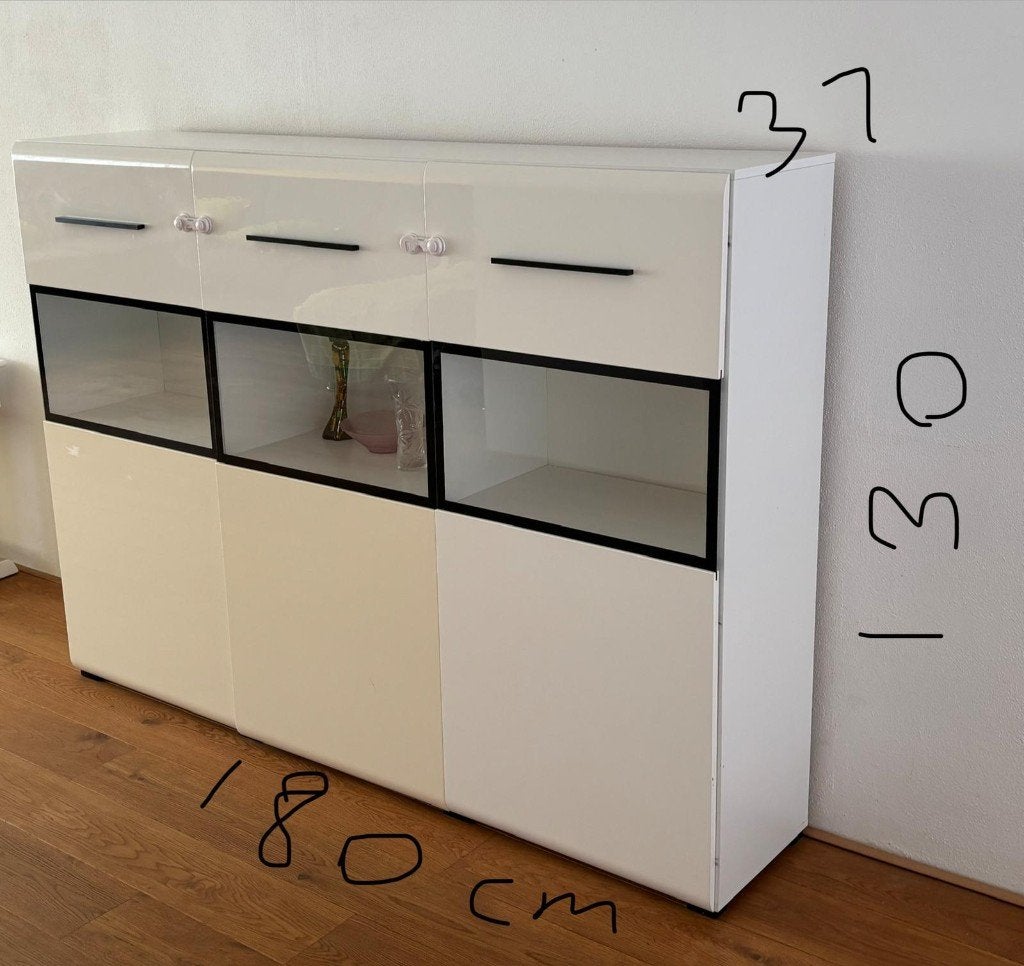 Buffetkast, Ophalen, Zo goed als nieuw, 25 tot 50 cm, 200 cm of meer