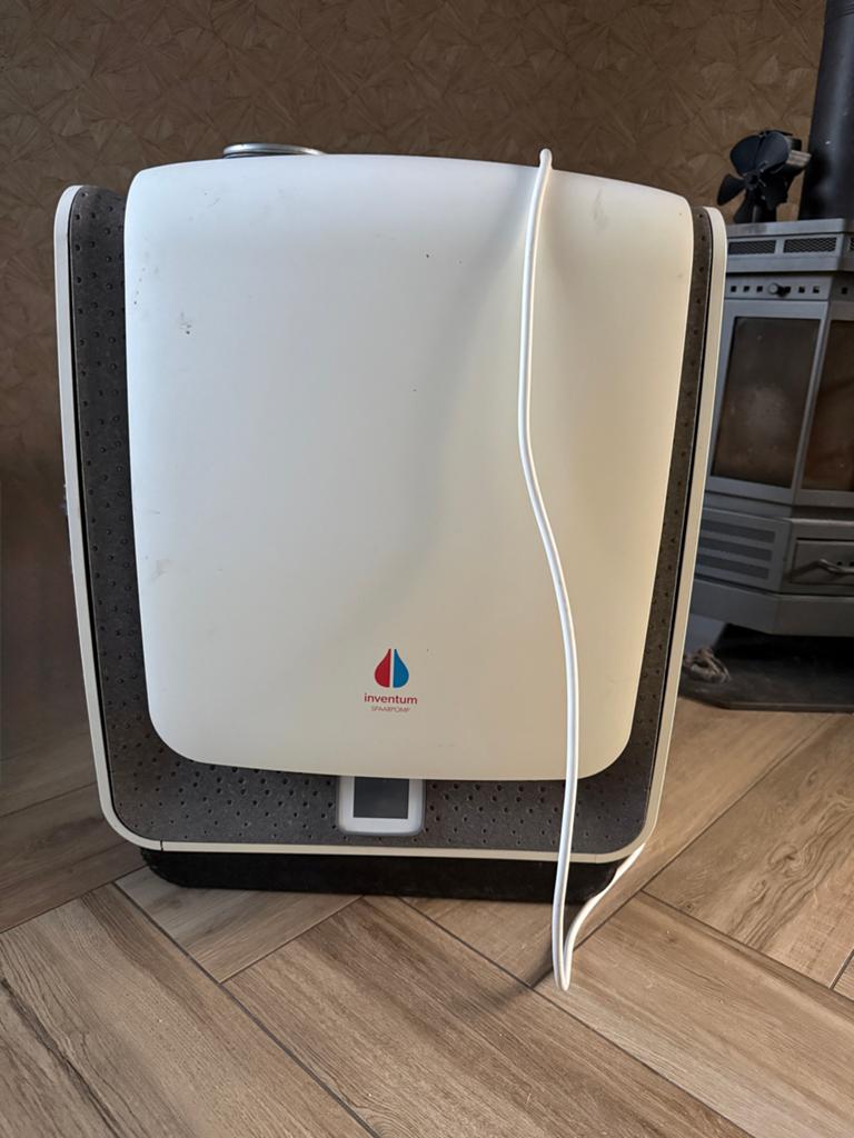 Inventum Spaarpomp ventilatiewarmtepom, Doe-het-zelf en Verbouw, Verwarming en Radiatoren, Zo goed als nieuw, Overige typen, 500 tot 800 watt