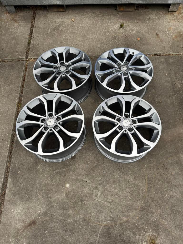 Originele Mercedes velgen, Auto-onderdelen, Banden en Velgen, Ophalen, 17 inch, Velg(en)