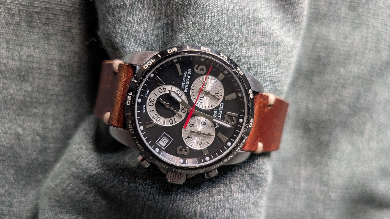 Certina DS Podium Chronograaf Herenhorloge, Ophalen of Verzenden