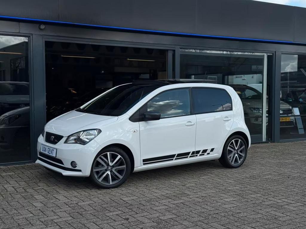 SEAT Mii 1.0 FR PANORAMADAK/STOELVERWARMING/CRUISE/PDC, Auto's, Voorwielaandrijving, Stof, Gebruikt, Mii