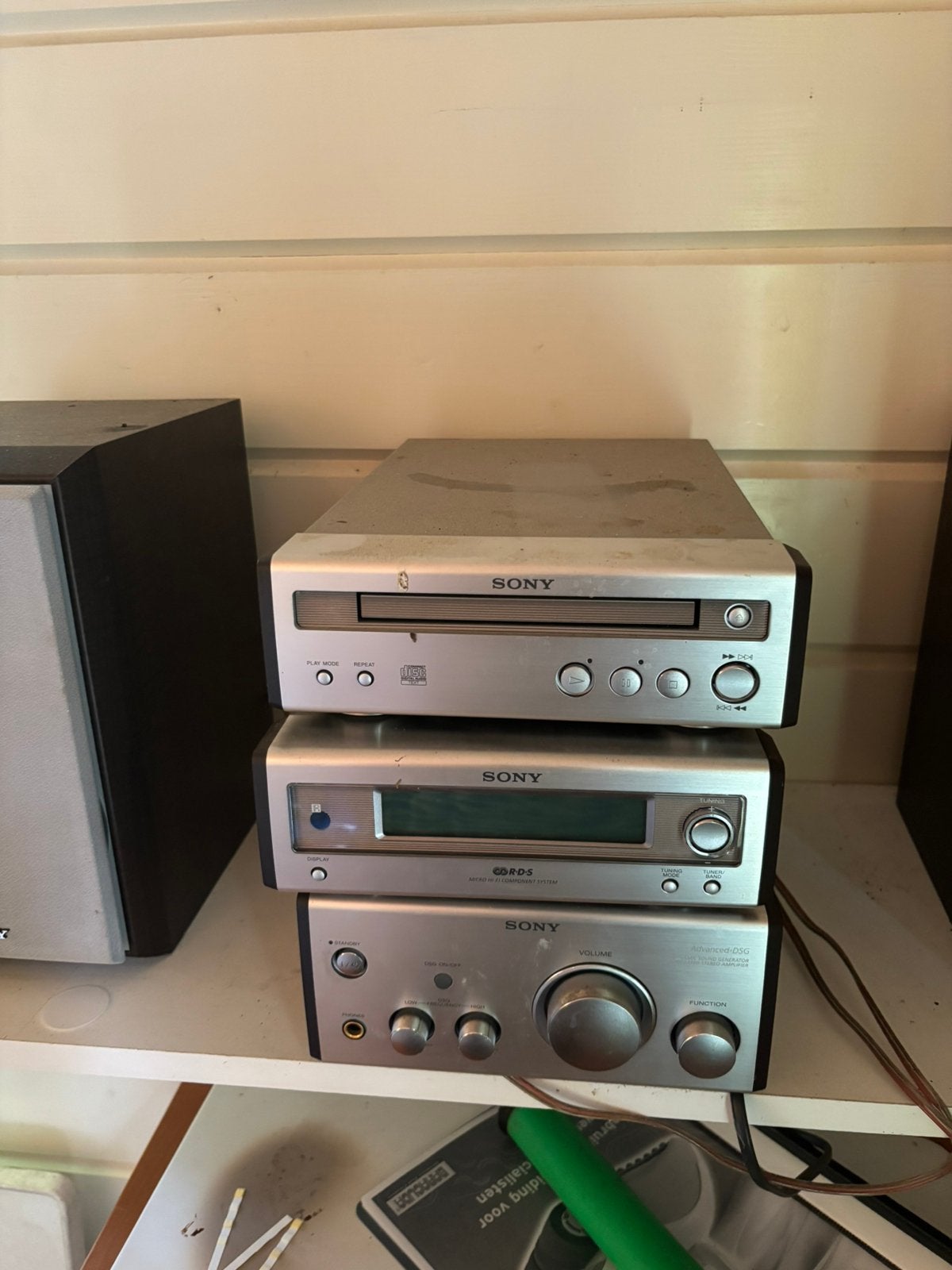 Een Sony stereo set, Audio, Tv en Foto, Stereo-sets, Gebruikt, Tuner of Radio, Ophalen of Verzenden, Microset