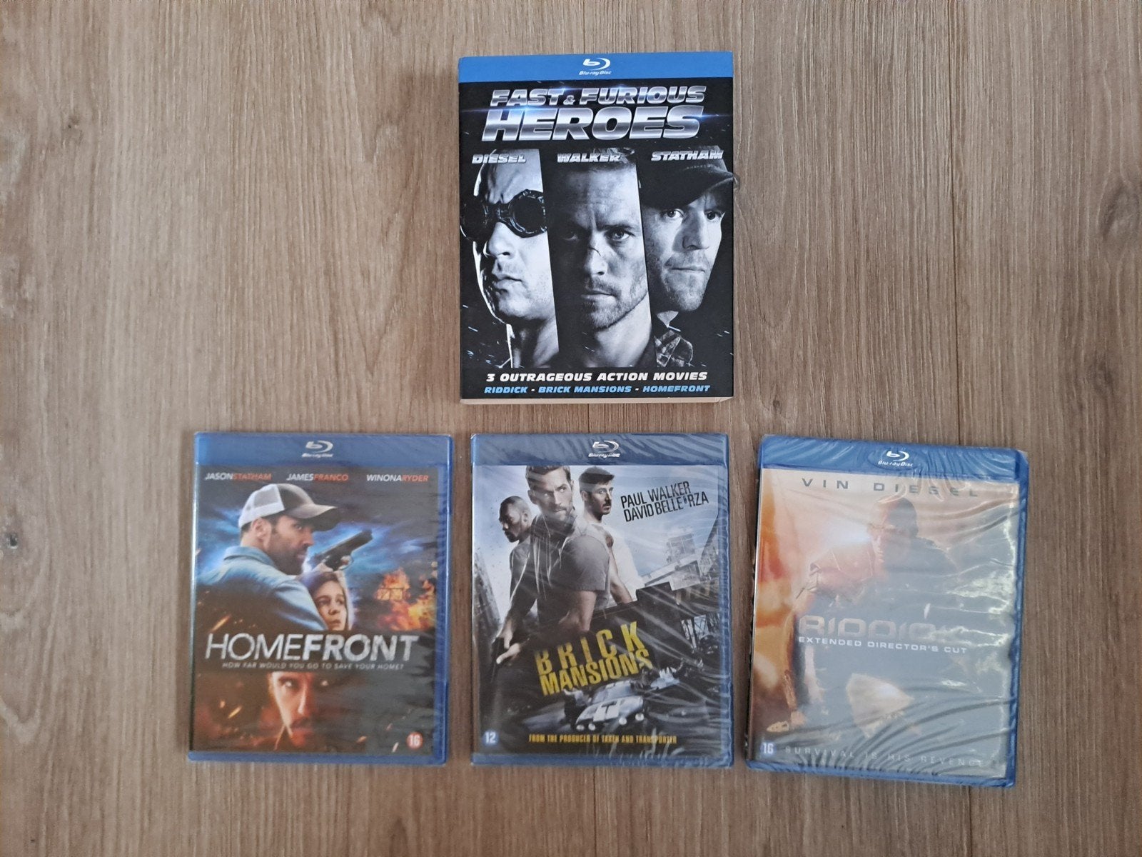 Blu-ray Fast & Furious Heroes Box!, Engels, Vanaf 16 jaar, Nederlands, Boxset
