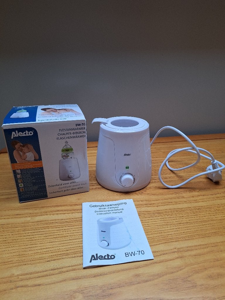 Alecto BW-70 flessenwarmer **NIEUW**, Ophalen of Verzenden, Nieuw, Flessen- of potjesverwarmer