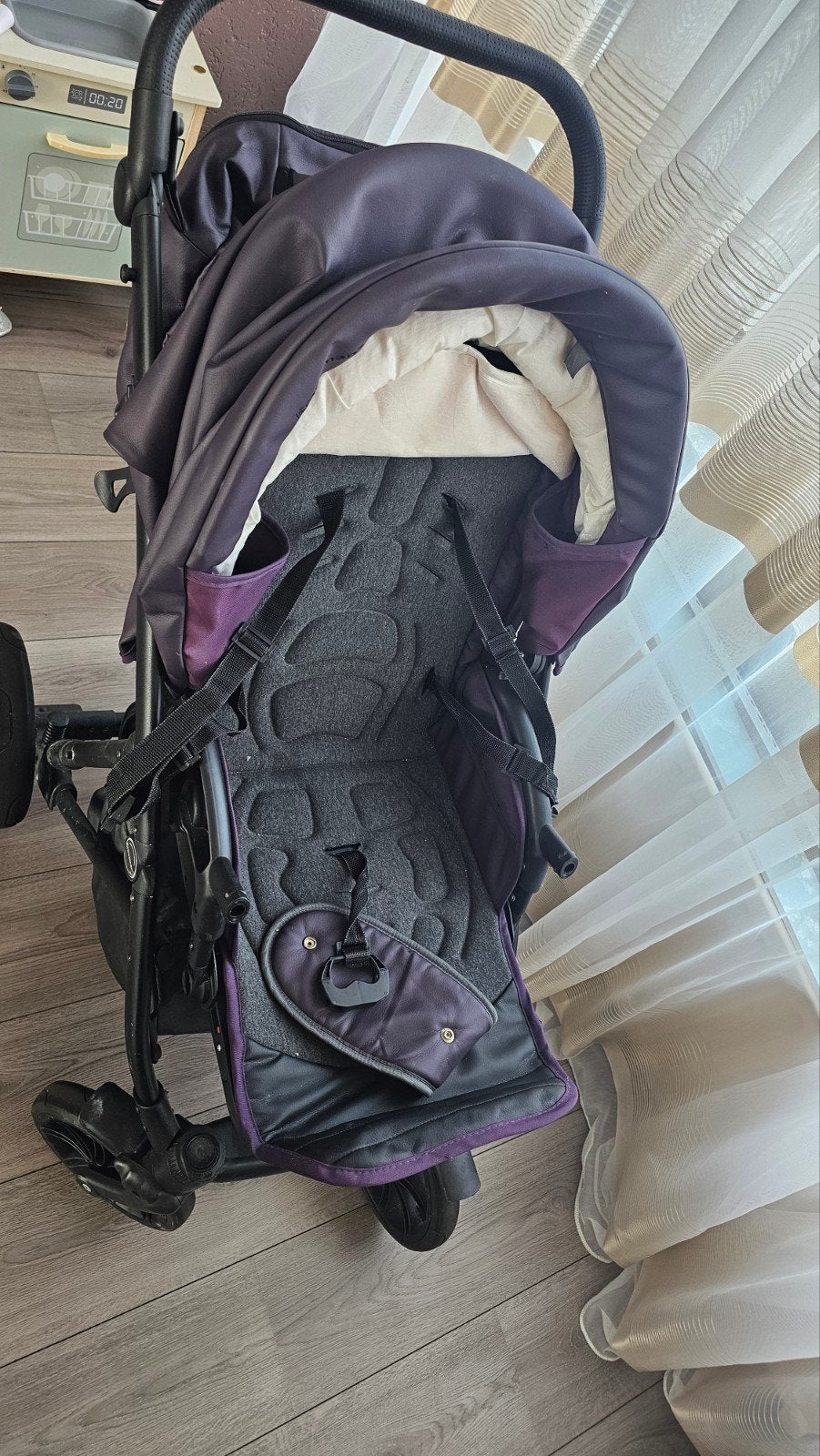 krausman kinderwagen, Ophalen