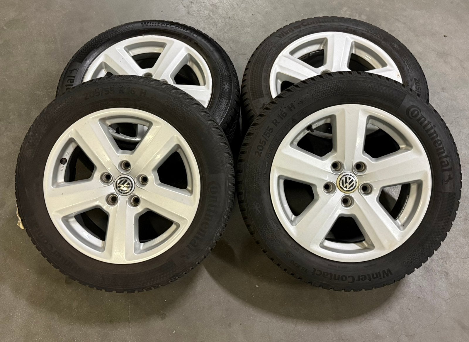 Lichtmetalen velgen VW | winterbanden NIEUW!, 16 inch, Banden en Velgen, Nieuw, Personenwagen
