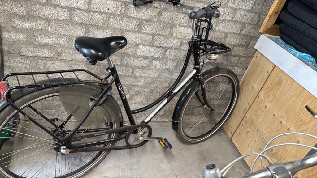 Stadsfiets, Ophalen, Gebruikt