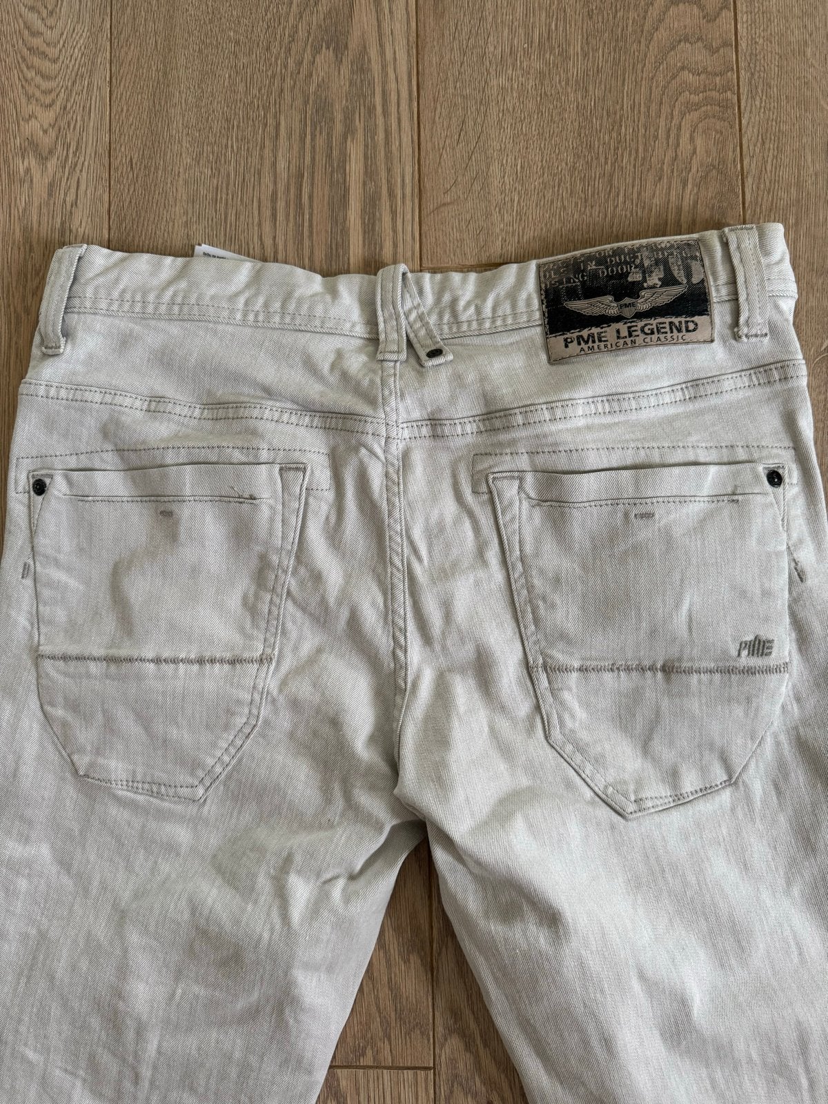 PME Legend Skyhawk Jeans Gebroken Wit W33/L32, Kleding | Heren, Spijkerbroeken en Jeans, Ophalen of Verzenden, Zo goed als nieuw