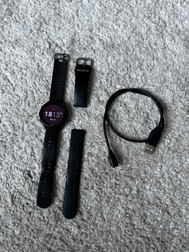 Garmin Forerunner 245 Music met bandje+kabel, Ophalen, Gebruikt, Garmin, Android