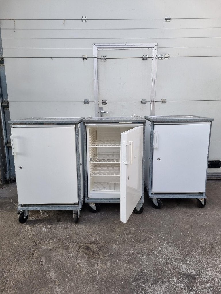 T.K: Liebherr horeca koelkasten 180 ltr verrijdbaar., 150 tot 200 liter, 60 cm of meer, Ophalen, 85 tot 120 cm