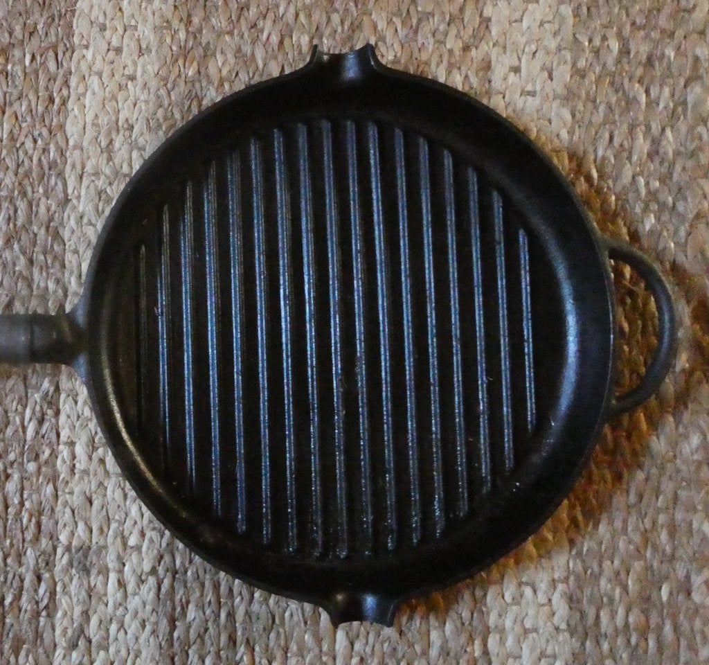 Vintage gietijzer GRILLPAN Ronab Ronneby Sigurd Persson, Huis en Inrichting, Keuken | Potten en Pannen, Koekenpan, Afgietsysteem