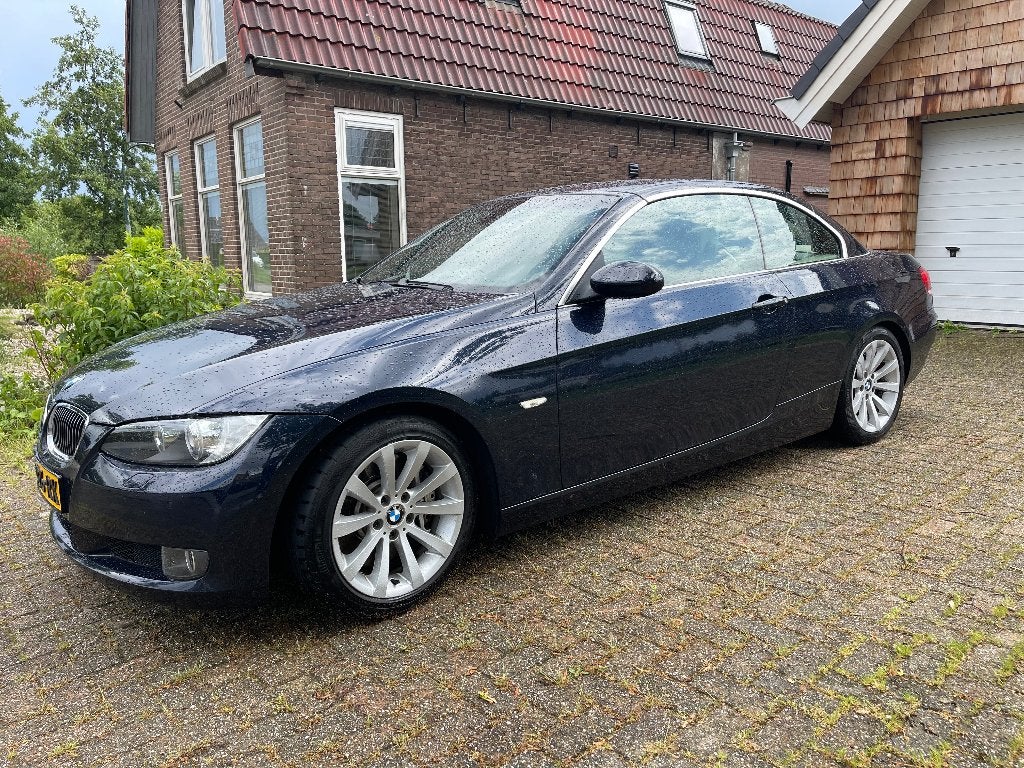 BMW 3-Serie 3.0 I 330 Cabrio AUT 2008 Blauw HE, Achterwielaandrijving, Beige, Cabriolet, 2996 cc