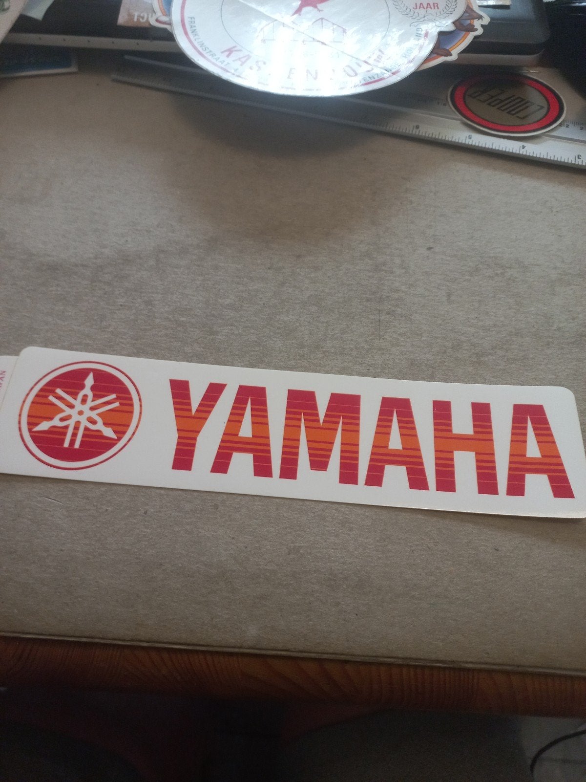 Yamaha sticker - Vintage logo, Ophalen of Verzenden