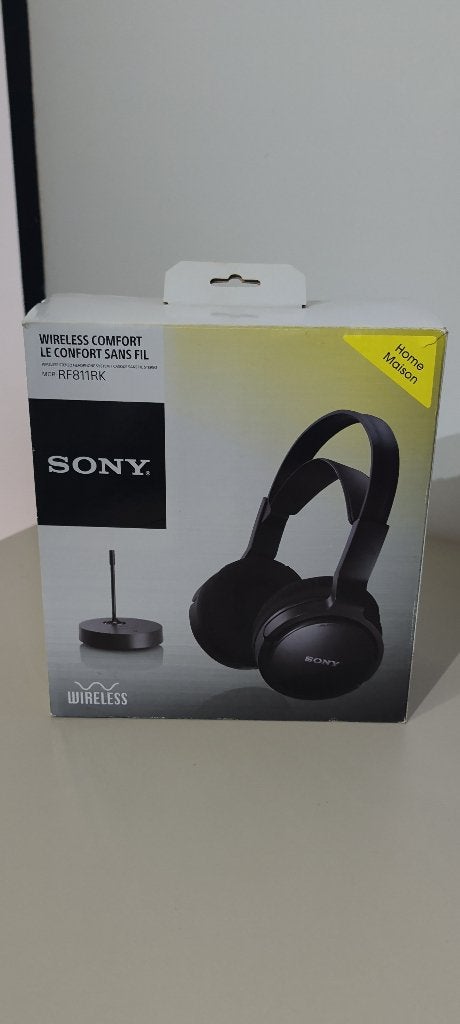 Sony Wireless Headphone System - RF811RK, Nieuw, Ophalen of Verzenden, Zwart, Sony